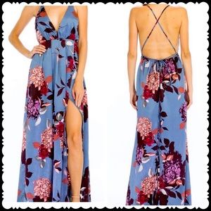 Semi-Formal Floral Maxi